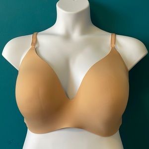NWT Knix wing woman contour bra in beige 42E/40F